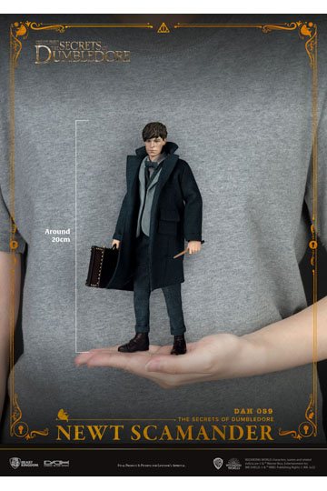 Fantastic Beasts: The Secrets of Dumbledore Dynamic 8ction Heroes Action Figure 1/9 Newt Scamander 20 cm