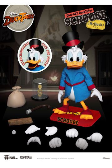 Disney DuckTales Dynamic 8ction Heroes Action Figure 1/9 Scrooge McDuck 16 cm