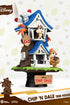 Disney Summer Series D-Stage PVC Diorama Chip 'n Dale Tree House 16 cm