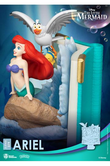 Disney Story Book Series D-Stage PVC Diorama Ariel 15 cm