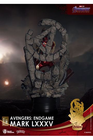 Avengers: Endgame D-Stage PVC Diorama Mark LXXXV Closed Box Version 16 cm