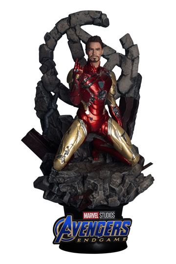 Avengers: Endgame D-Stage PVC Diorama Mark LXXXV Closed Box Version 16 cm