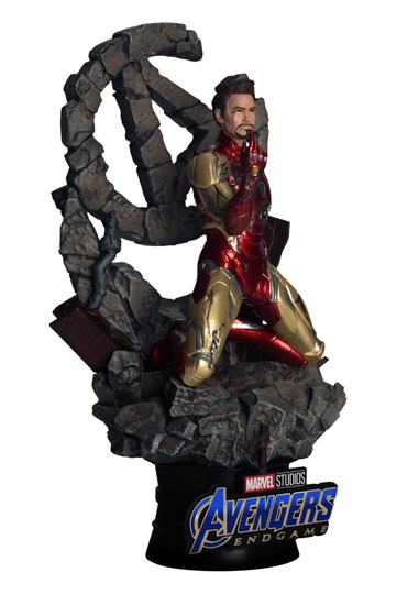 Avengers: Endgame D-Stage PVC Diorama Mark LXXXV Closed Box Version 16 cm