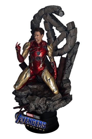 Avengers: Endgame D-Stage PVC Diorama Mark LXXXV Closed Box Version 16 cm