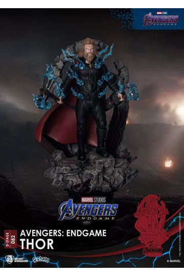 Avengers: Endgame D-Stage PVC Diorama Thor Closed Box Version 16 cm