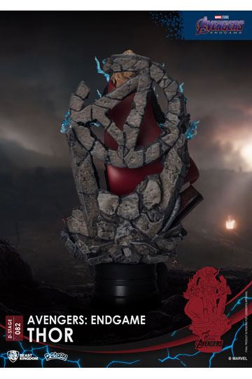 Avengers: Endgame D-Stage PVC Diorama Thor Closed Box Version 16 cm