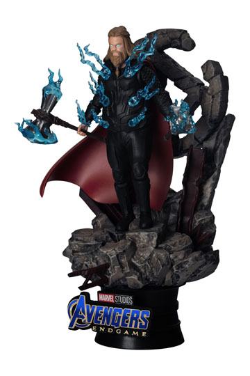 Avengers: Endgame D-Stage PVC Diorama Thor Closed Box Version 16 cm