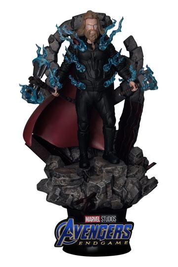 Avengers: Endgame D-Stage PVC Diorama Thor Closed Box Version 16 cm