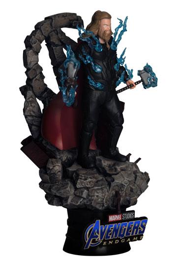 Avengers: Endgame D-Stage PVC Diorama Thor Closed Box Version 16 cm