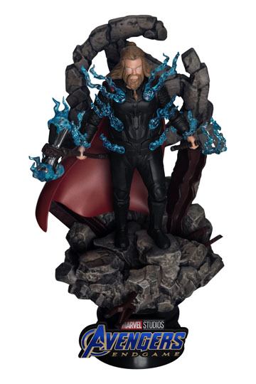 Avengers: Endgame D-Stage PVC Diorama Thor Closed Box Version 16 cm