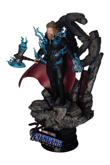Avengers: Endgame D-Stage PVC Diorama Thor Closed Box Version 16 cm