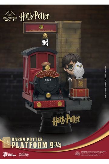 Harry Potter D-Stage PVC Diorama Platform 9 3/4 New Version 15 cm