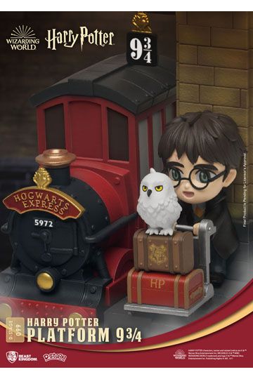 Harry Potter D-Stage PVC Diorama Platform 9 3/4 New Version 15 cm