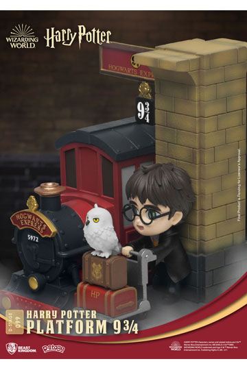 Harry Potter D-Stage PVC Diorama Platform 9 3/4 New Version 15 cm
