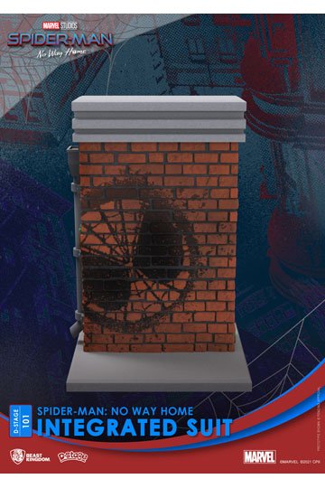 Spider-Man: No Way Home D-Stage PVC Diorama Spider-Man Integrated Suit 16 cm