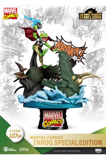 Marvel Comics D-Stage PVC Diorama Throg 17 cm
