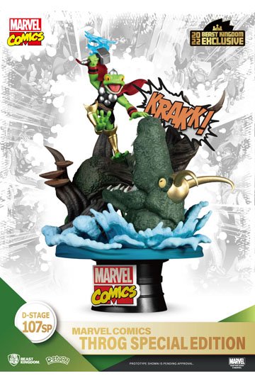 Marvel Comics D-Stage PVC Diorama Throg 17 cm