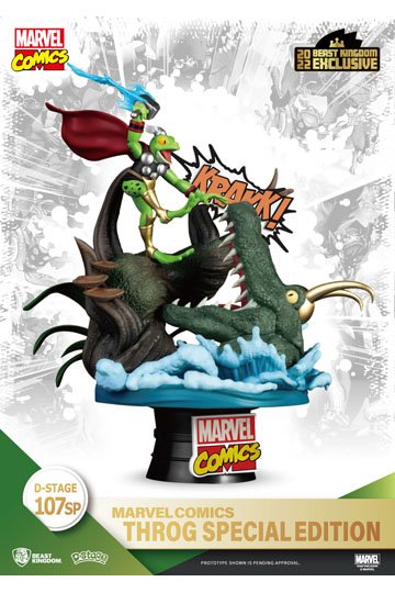 Marvel Comics D-Stage PVC Diorama Throg 17 cm