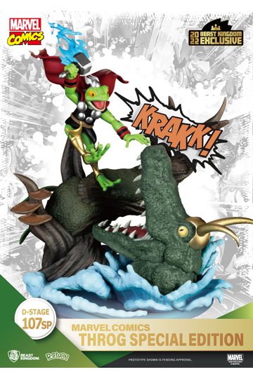 Marvel Comics D-Stage PVC Diorama Throg 17 cm