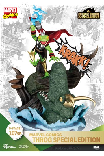Marvel Comics D-Stage PVC Diorama Throg 17 cm