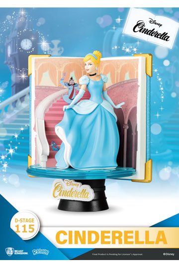 Disney Book Series D-Stage PVC Diorama Cinderella 13 cm