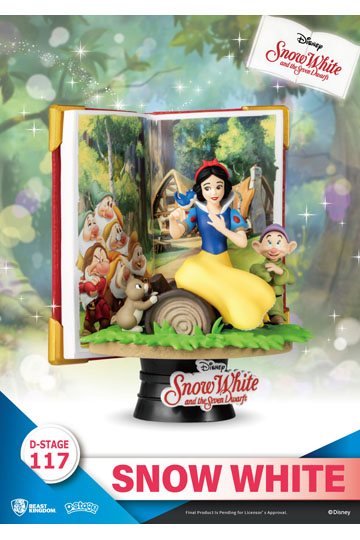Disney Book Series D-Stage PVC Diorama Snow White 13 cm