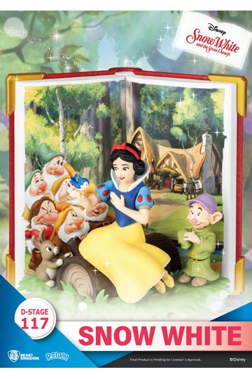 Disney Book Series D-Stage PVC Diorama Snow White 13 cm