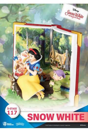 Disney Book Series D-Stage PVC Diorama Snow White 13 cm