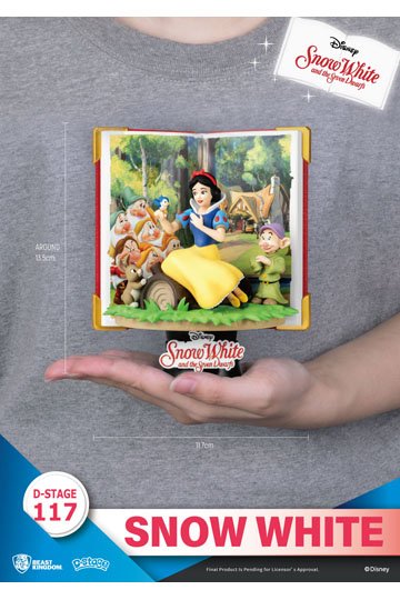 Disney Book Series D-Stage PVC Diorama Snow White 13 cm