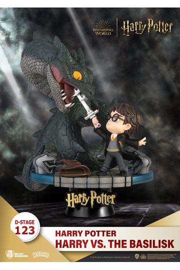 Harry Potter D-Stage PVC Diorama Harry vs. the Basilisk 16 cm