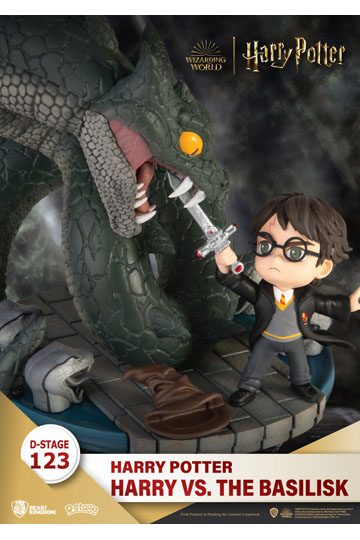 Harry Potter D-Stage PVC Diorama Harry vs. the Basilisk 16 cm
