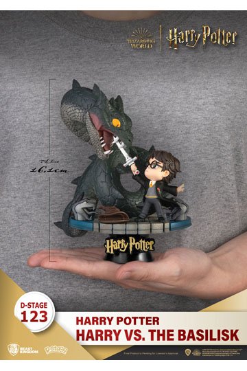 Harry Potter D-Stage PVC Diorama Harry vs. the Basilisk 16 cm