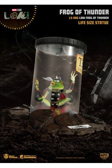Loki Life-Size Statue Frog of Thunder 26 cm