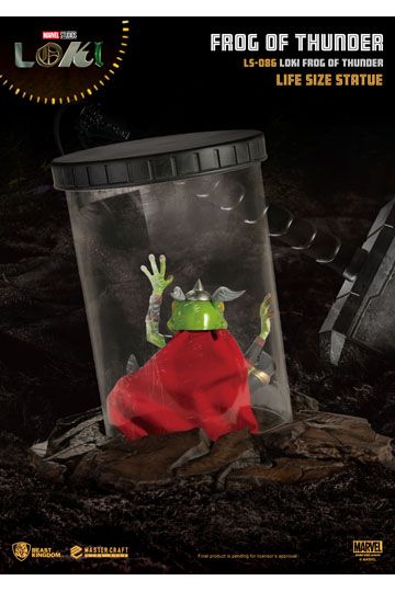 Loki Life-Size Statue Frog of Thunder 26 cm