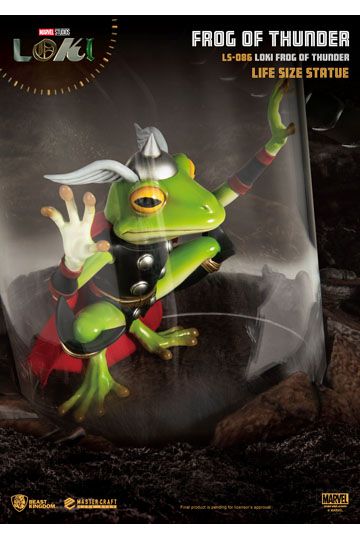 Loki Life-Size Statue Frog of Thunder 26 cm