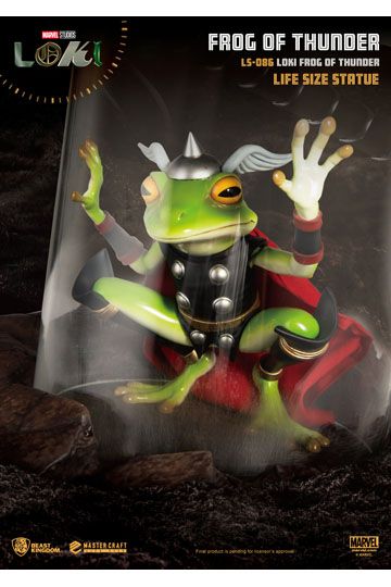 Loki Life-Size Statue Frog of Thunder 26 cm
