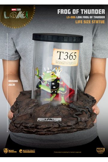 Loki Life-Size Statue Frog of Thunder 26 cm