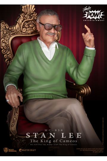 Stan Lee Master Craft Statue The King of Cameos 33 cm