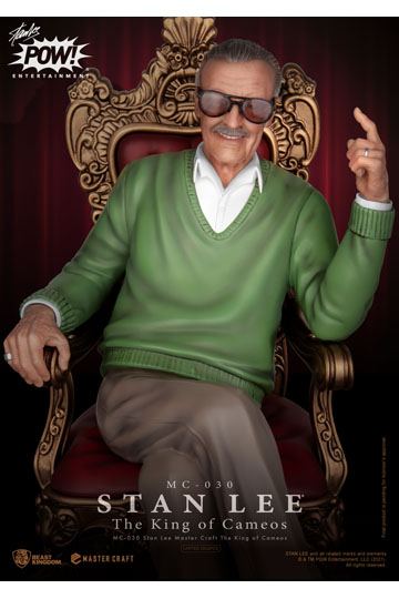 Stan Lee Master Craft Statue The King of Cameos 33 cm