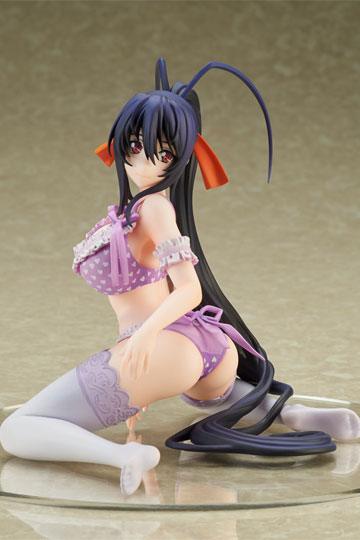 High School DxD HERO PVC Statue 1/7 Himejima Akeno Lingerie Ver. 14 cm