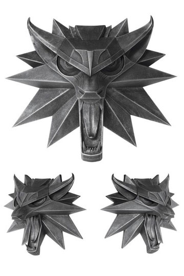 The Witcher 3 Wild Hunt Wolf Wall Sculpture 15 x 15 cm