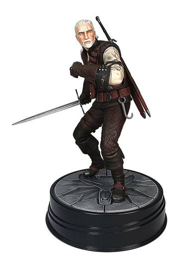 Witcher 3 Wild Hunt PVC Statue Geralt Manticore 20 cm