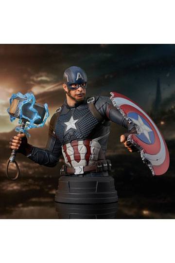 Avengers: Endgame Bust 1/6 Captain America 15 cm