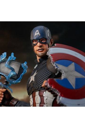 Avengers: Endgame Bust 1/6 Captain America 15 cm