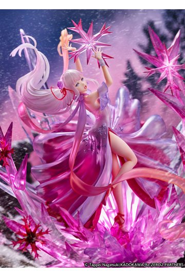 Re: Zero Starting Life in Another World Statue 1/7 Emilia Crystal Dress Ver. 35 cm