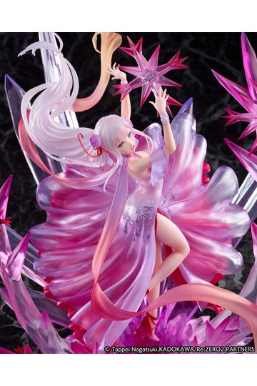 Re: Zero Starting Life in Another World Statue 1/7 Emilia Crystal Dress Ver. 35 cm