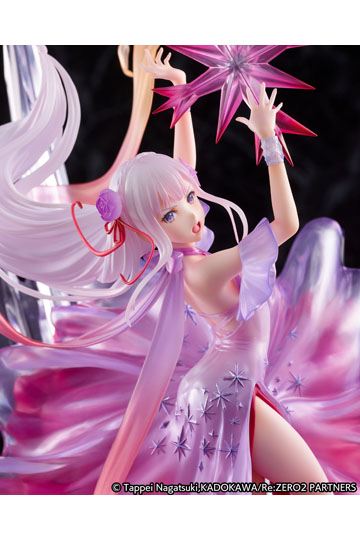 Re: Zero Starting Life in Another World Statue 1/7 Emilia Crystal Dress Ver. 35 cm