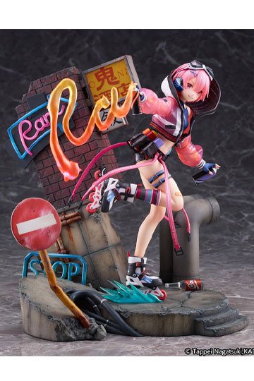 Re: Zero Starting Life in Another World Statue 1/7 Ram Neon City Ver. 27 cm
