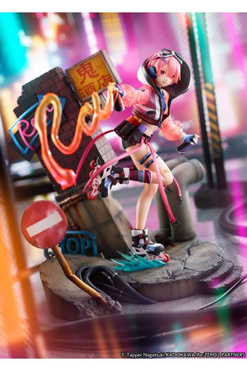 Re: Zero Starting Life in Another World Statue 1/7 Ram Neon City Ver. 27 cm