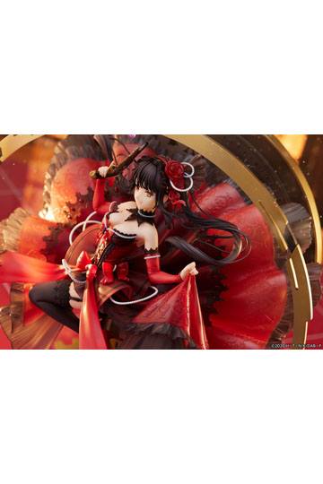 Date A Bullet PVC Statue 1/7 Kurumi Tokisaki: Pigeon Blood Ruby Dress Ver. 33 cm